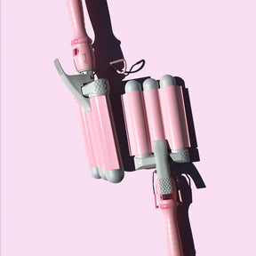 3 Fässer Welleneisen | Hair Waver | Pink 22-32mm