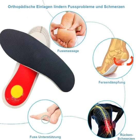 Orthopädische Schuheinlagen - Schmerzfrei durch den Tag