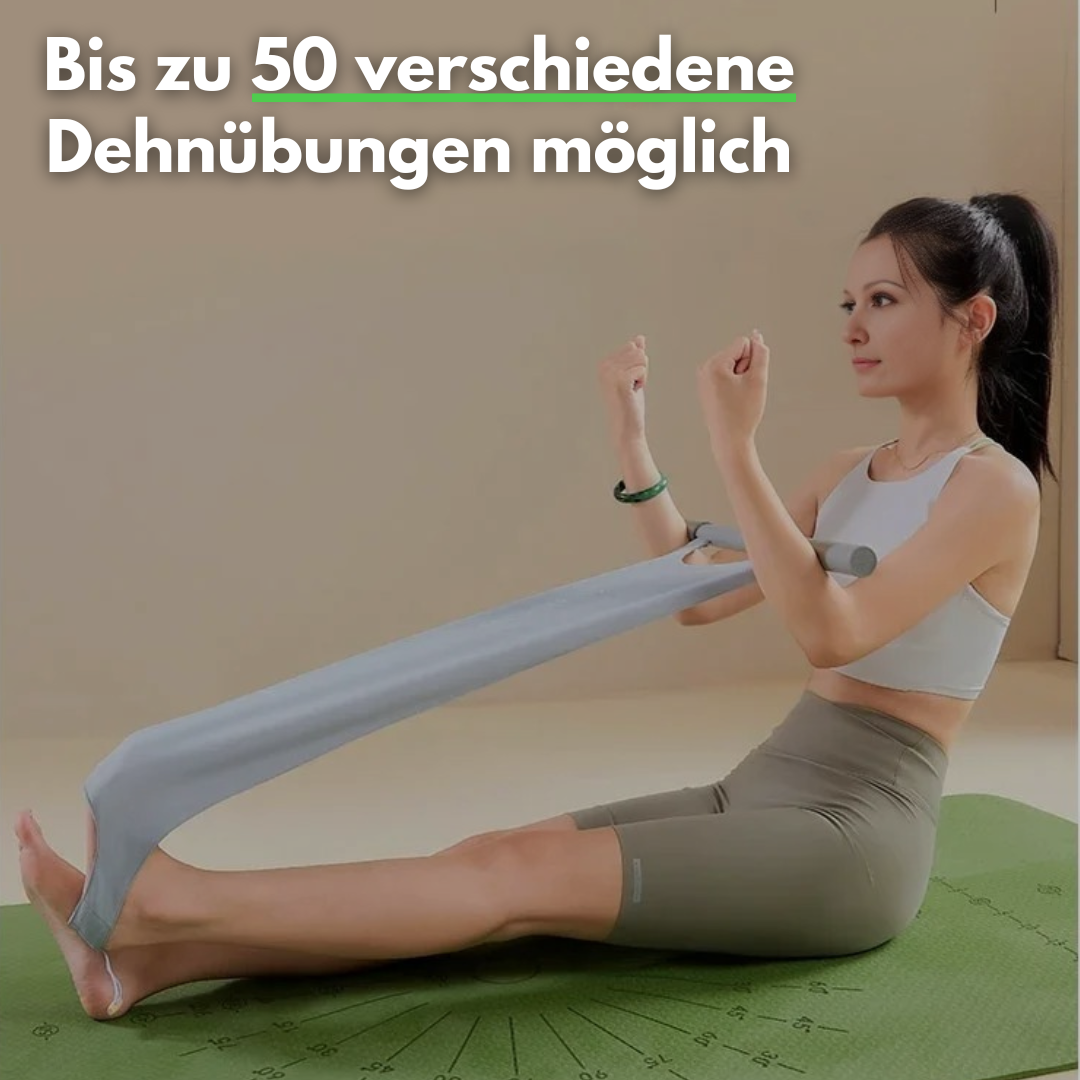 StretchPro - Effektives Dehnband mit Griff & Fußlasche + GRATIS E-BOOK