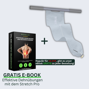 StretchPro - Effektives Dehnband mit Griff & Fußlasche + GRATIS E-BOOK