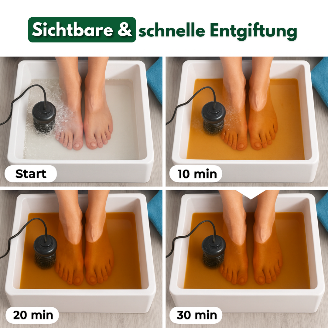Purus Detox Fußbad – Sanfte Entgiftung