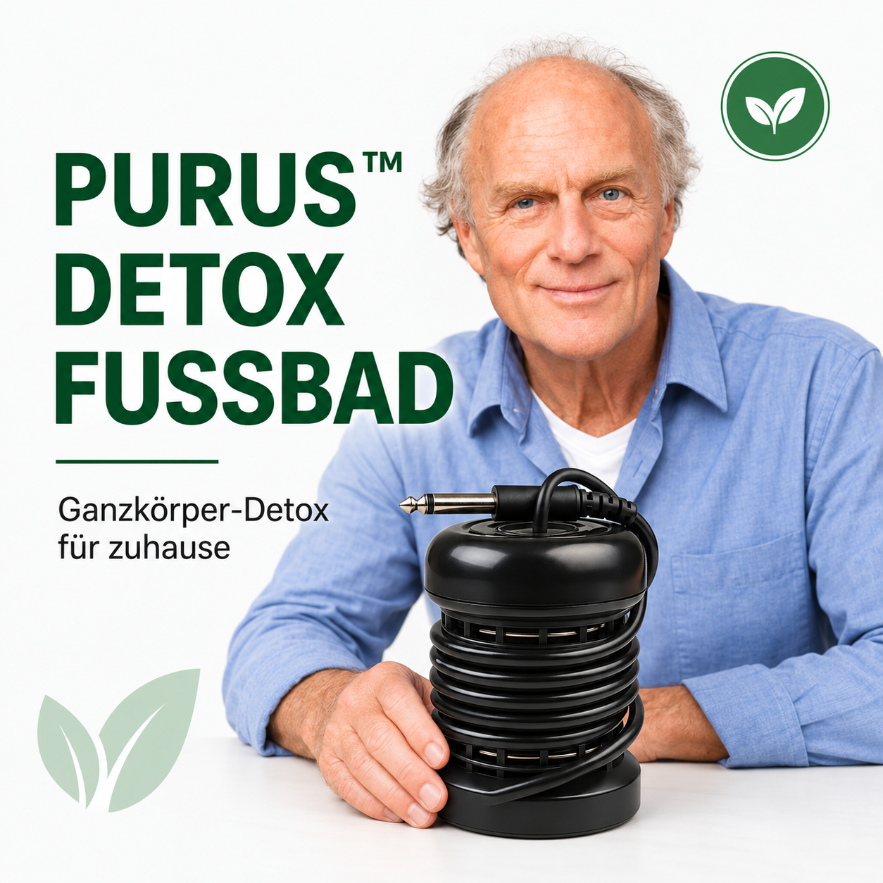 Purus Detox Fußbad – Sanfte Entgiftung
