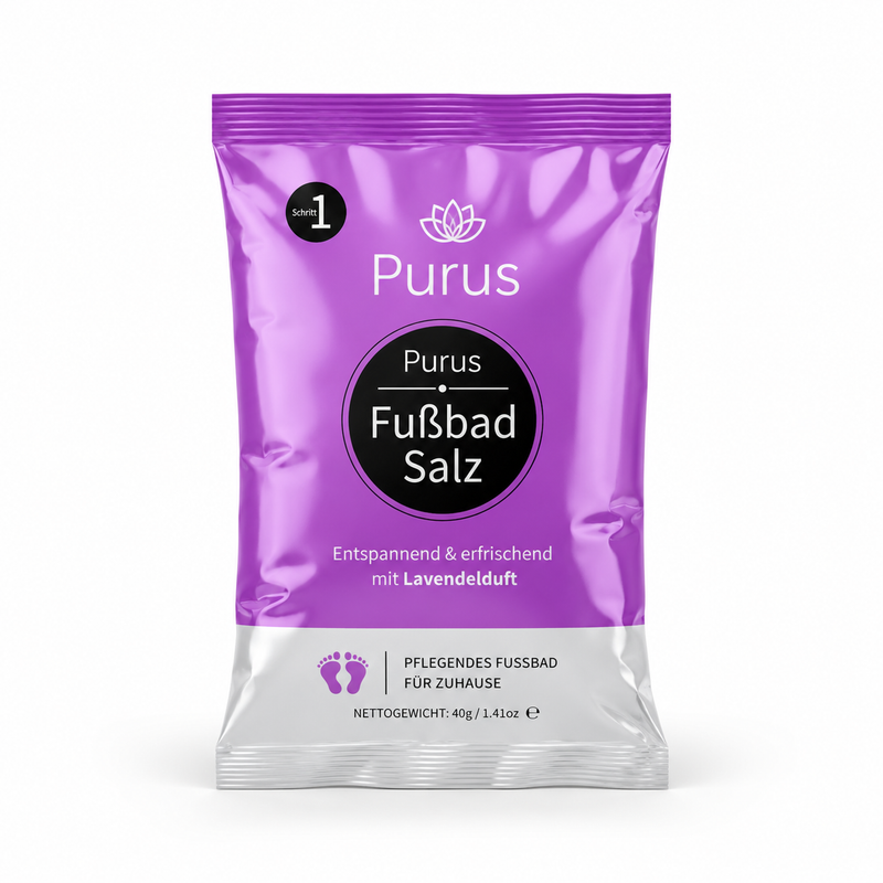 Purus Fußbad Salz