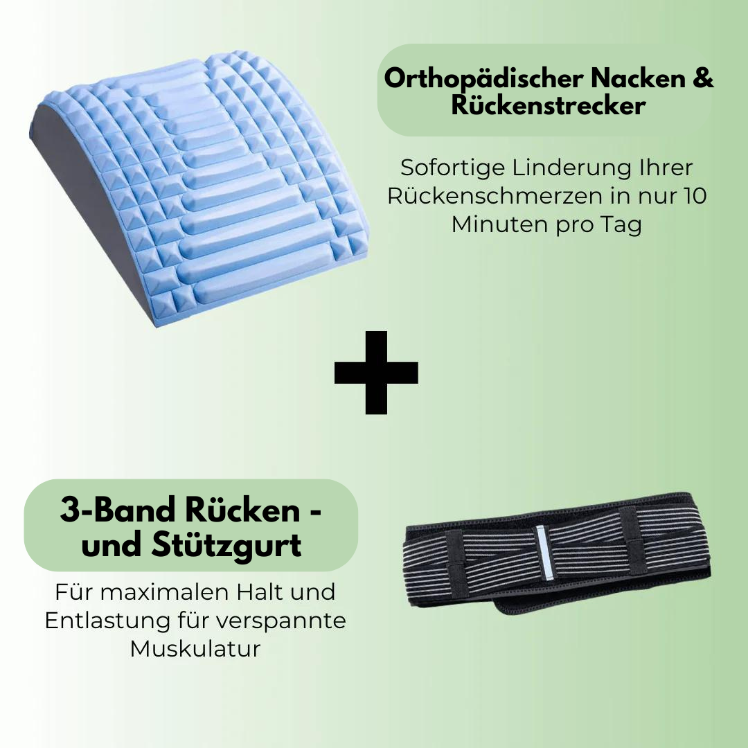 Orthopädischer Nacken- & Rückenstrecker | BodyFlexSolutions®