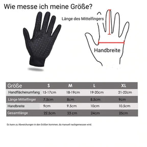 Winter Fahradhandschuh - Thermohandschuhe mit Touchscreen-Funktion